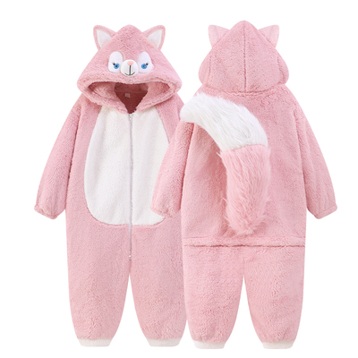 玲娜贝儿连体睡衣女珊瑚绒家居服