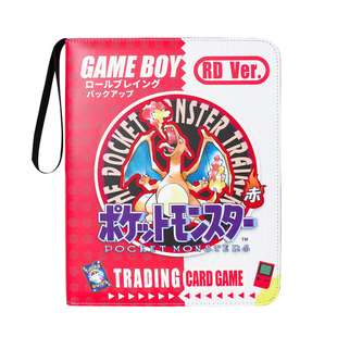 宝可梦PTCG卡册GB系列喷火龙叶绿妙蛙花皮卡丘四九格大容量收藏册