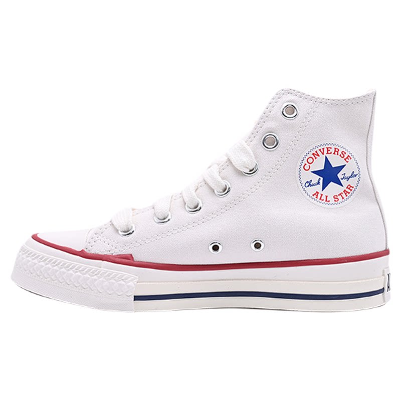 匡威Converse新款Throwback男女白色高帮帆布鞋运动休闲鞋A18106C