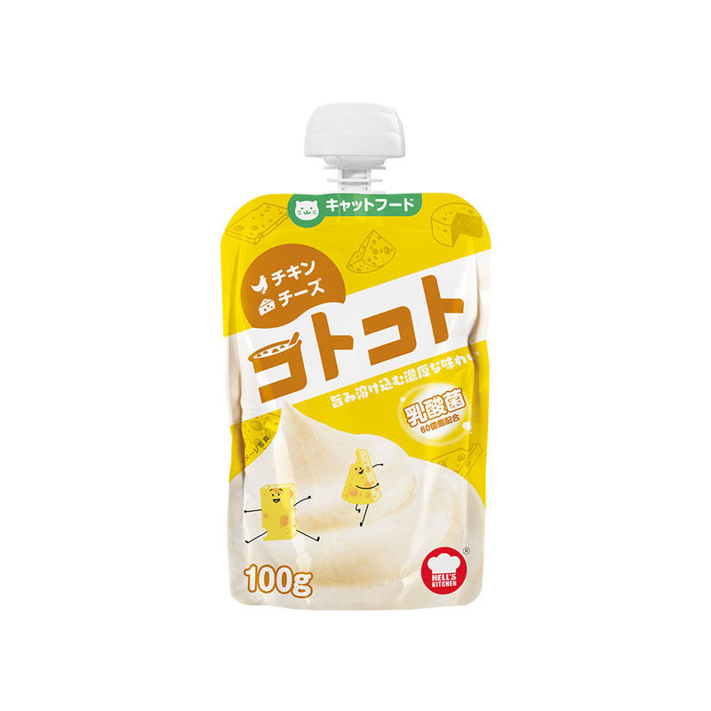 Hell's Kitchen地狱厨房猫咕噜酱猫条零食肉泥多口味100g*6包