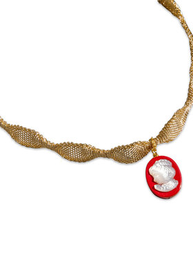 原创项圈街拍高级感金属锁骨链