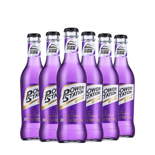 动力火车酒鸡尾酒套装果酒调酒基酒苏打酒冷艳248ml*6瓶装配制酒