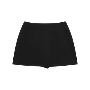 THESOONG\春季新品宽松A字裙女松紧腰修身显瘦短裙半身裙HWQZ8721