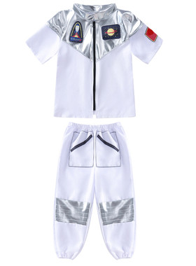 儿童宇航员太空服中小学生运动会开幕式航天服装科技梦舞台演出服