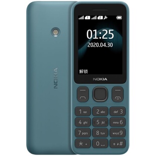 【官旗方舰店】正品Nokia/诺基亚125全网通4G老年人功能手机学生备用无摄像工厂作保密超长待机大字声经典215