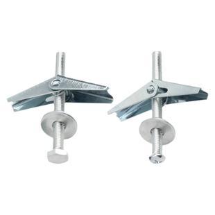 铁飞机膨胀螺丝空心砖墙石膏板用兰花夹伞型胀塞螺栓M4M5M6M8-M12