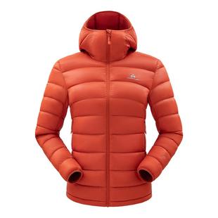 【雪狐100鹅绒服】拓路者冬季90绒金标p棉连帽轻薄排骨羽绒服女款