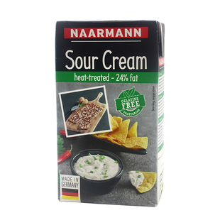 纳尔曼酸奶油1kg德国进口发酵稀奶油Sour Cream蛋糕甜品烘焙原料