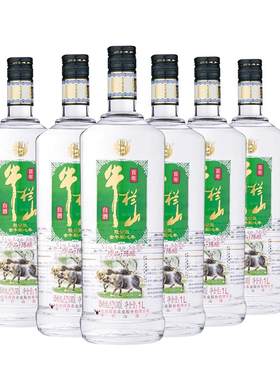 北京牛栏山52度银牛生肖酒水