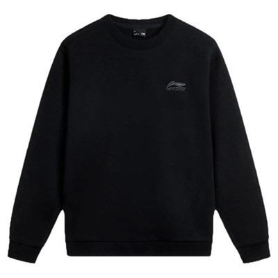 李宁卫衣男款加绒秋冬季保暖