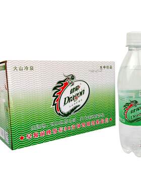 五大连池健龙火山含气天然冷矿泉水350ml*24瓶快递包邮