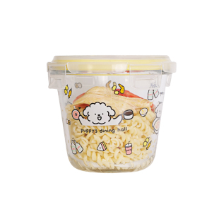 食品级腌菜玻璃密封罐小碗带盖保鲜盒榨菜碗咸菜罐泡菜罐子专用盒