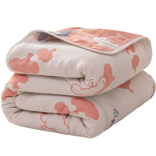 纱布毛巾被加厚纯棉双人单人毛巾毯儿童婴儿全棉夏凉被空调被盖毯