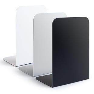 简约大号2片书立架学生用书夹书靠书挡伸缩书立桌面收纳创意ins风简易桌面上书本立书架挡板放书铁支架办公室