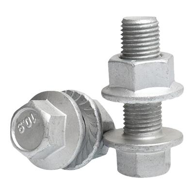 10.9级达克罗细牙法兰螺栓螺母