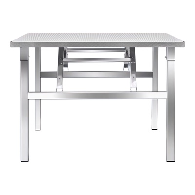 不锈钢折叠方桌便携摆摊烧烤家用餐桌简约环保户外桌夜市简易商用