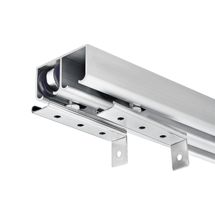 推拉门滑轮移门导轨滑道轨道折叠门五金配件全套吊轨吊轮拉门吊门