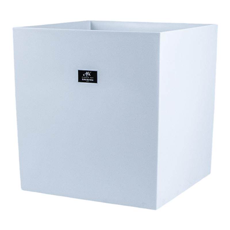 简约花盆正方形四方形塑料加厚耐用滑轮绿植树盆客厅阳台落地花盆