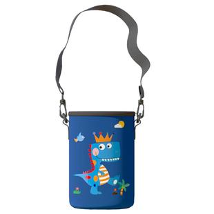 格非尔儿童保温杯杯套通用水壶套背带斜挎挂绳带手提便携水杯袋