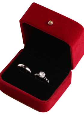 礼物手捧花钻戒结婚仿真对戒