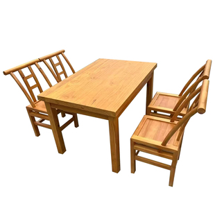 市井风格桌椅地摊火锅桌小吃面馆串串麻辣烫复古怀旧烧烤桌椅组合