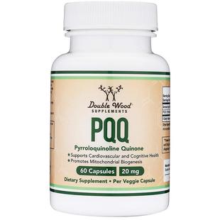 Double Wood美国pqq线粒体脑活素增强脑动力成人神经元优化剂