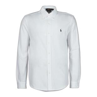 欧洲直邮Polo Ralph Lauren/拉夫劳伦男士纯色单排扣长袖衬衫