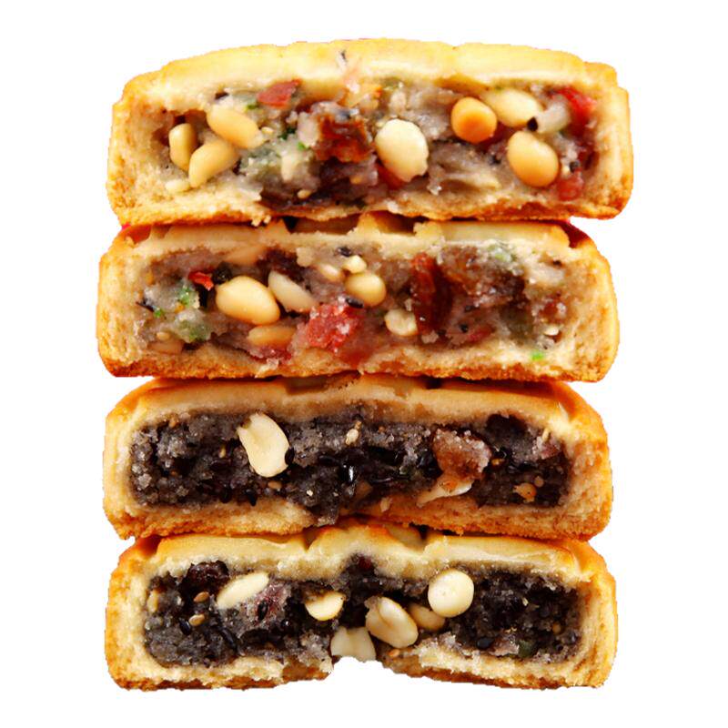 【5个1斤】老五仁大月饼老式多月饼