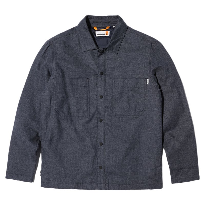 Timberland添柏岚男装户外运动夹棉保暖长袖衬衫棉服外套A6P85