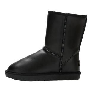 冬季皮毛一体防水雪地靴女真皮雪地鞋女高筒女长靴子加厚保暖棉鞋