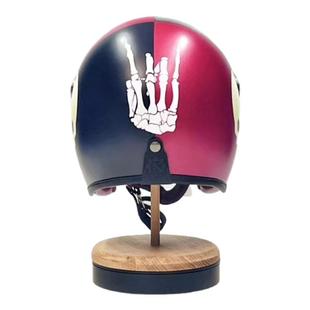 夜光骑士VEDA碳纤维摩托车头盔RA幼兽姜戈凯旋复古机车半盔男女3c