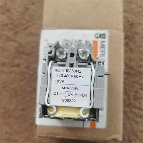 议价原装进口空开欠压线圈MN/UVR配NS/NSX/NSE/CVS-100/25N 380V