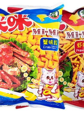 90g马来西亚怀旧零食咪咪虾条