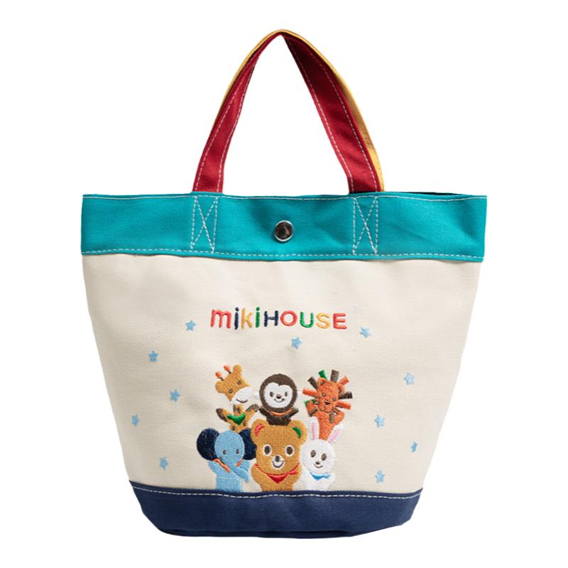 伴手礼手提袋miki生日礼品袋百搭大容量妈咪手拎包外出轻便女包