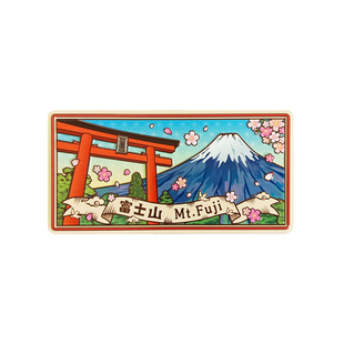 日本旅游景点纪念品冰箱贴 冲绳日光京都熊本熊长崎鹿儿岛神户