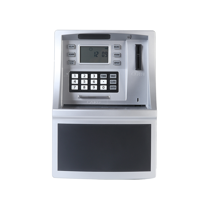 新款跨境自动存取款机存钱罐大容量可进出儿童储蓄罐智能密码礼物