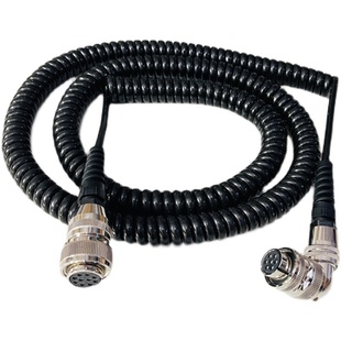 三一摊铺机找平仪连接线 徐工找平仪弯头连接线 料位器螺旋线配件