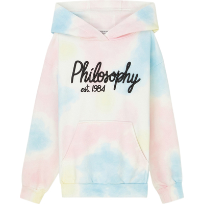 【折扣】Philosophy 女童扎染连帽卫衣