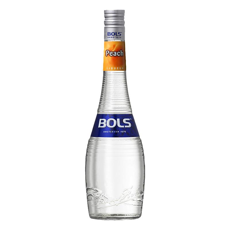 波士Bols蜜桃味桃子力娇酒 利口酒 宝狮荷兰原瓶进口洋酒 700ml