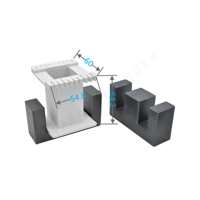 磁芯EE85B 配套立式无针骨架 凌妍PC40PC95大功率高频变压器电感