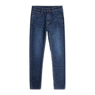 班尼路SK秋冬季牛仔裤男士2025新款加入直筒百搭休闲水洗长裤子YS