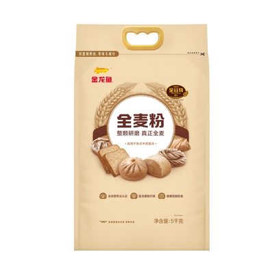 金龙鱼全麦粉5kg家用面粉