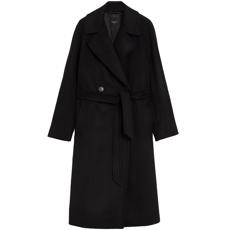 【经典款】Weekend MaxMara 女装RESINA双排扣羊毛大衣5016012306