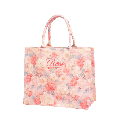玫瑰伴手礼手提袋礼品袋定制logo