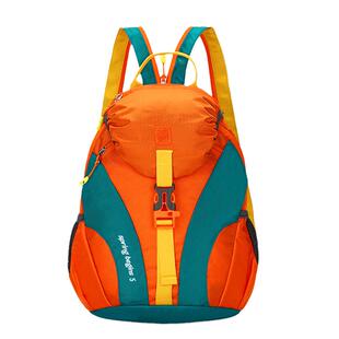 户外轻便登山包女2024年新款休闲大容量旅行双肩包儿童秋游小背包