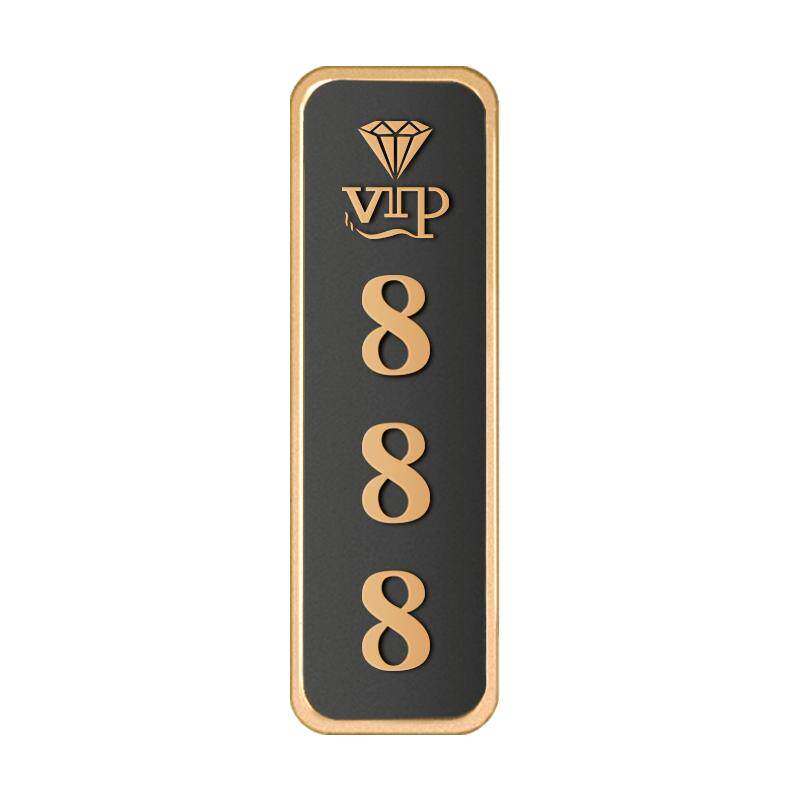 联茹古铜金立体字VIP数字门牌