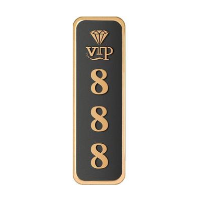 联茹古铜金立体字VIP数字门牌
