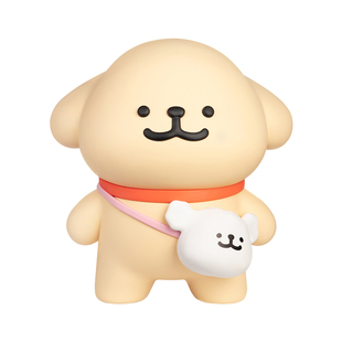 零加TOYZERO线条小狗 结伴出行系列可爱玩具公仔存钱罐摆件礼物