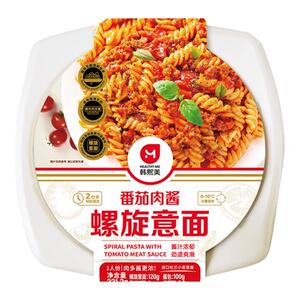 韩熙美番茄肉酱螺旋意大利面速食