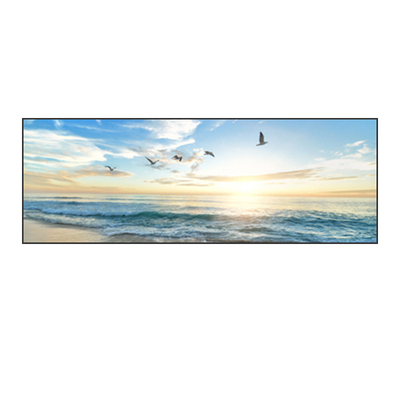 地中海风客厅卧室横版单幅装饰画